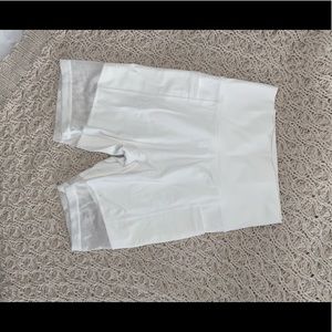 Aerie-White biker shorts